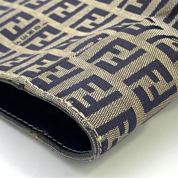 Fendi Monogram Brown and Black Zucca Tote - Picture 11 of 16